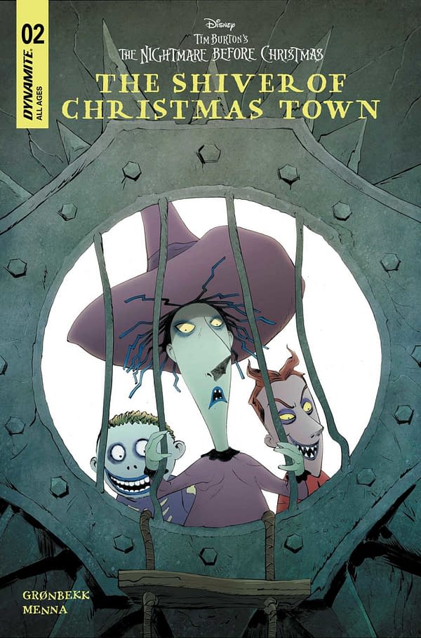 Cover image for Nightmare Before Christmas: The Shiver of Christmas Town #2