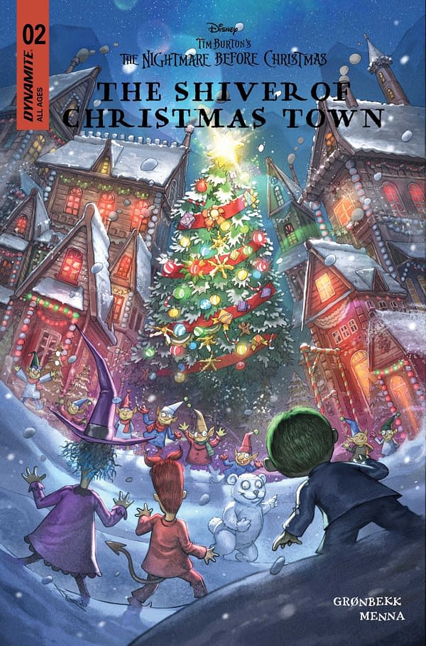 Cover image for Nightmare Before Christmas: The Shiver of Christmas Town #2