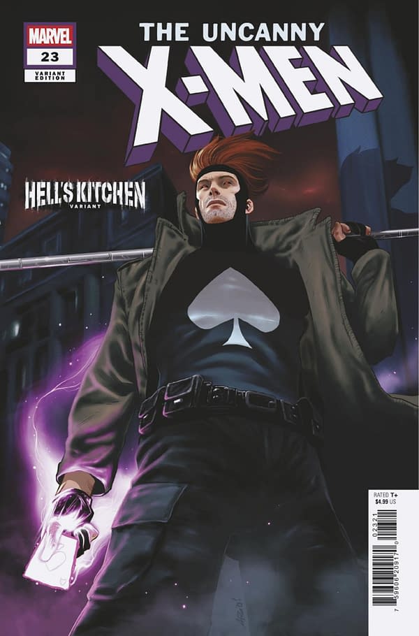 Cover image for UNCANNY X-MEN #23 ARIO ANINDITO HELL'S KITCHEN VARIANT