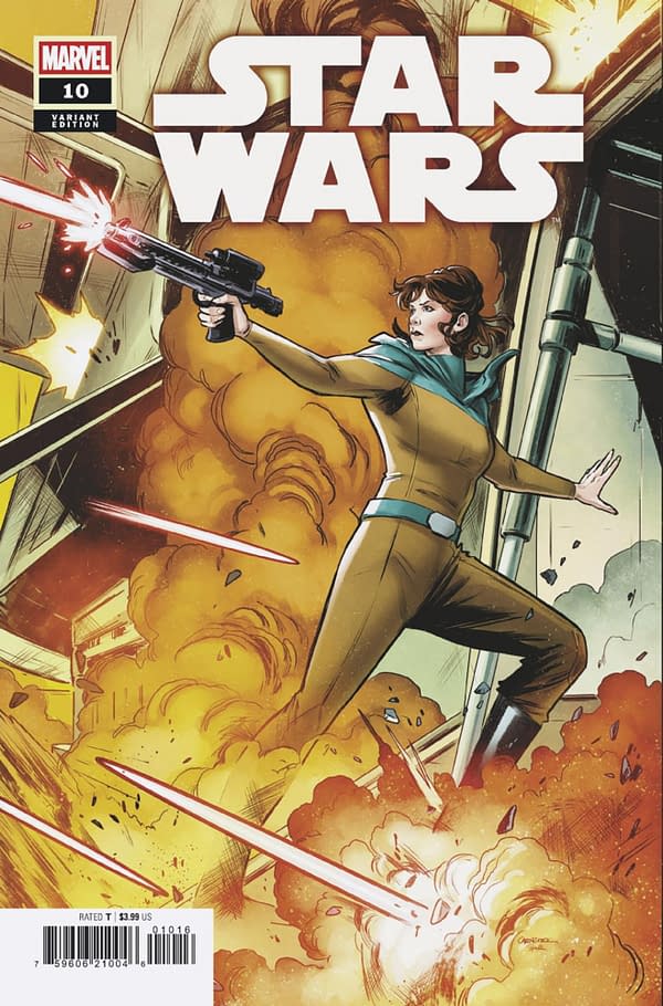 Cover image for STAR WARS #10 CARMEN CARNERO VARIANT