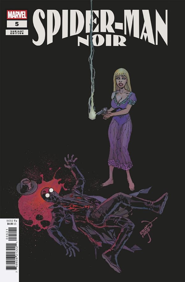 Cover image for SPIDER-MAN NOIR #5 ERIK LARSEN VARIANT