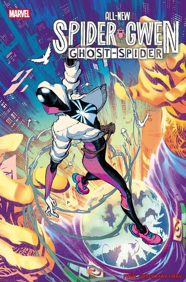 Cover image for ALL-NEW SPIDER-GWEN: THE GHOST-SPIDER #8 SUMIT KUMAR VARIANT