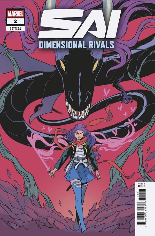 Cover image for SAI: DIMENSIONAL RIVALS #2 NATACHA BUSTOS VARIANT