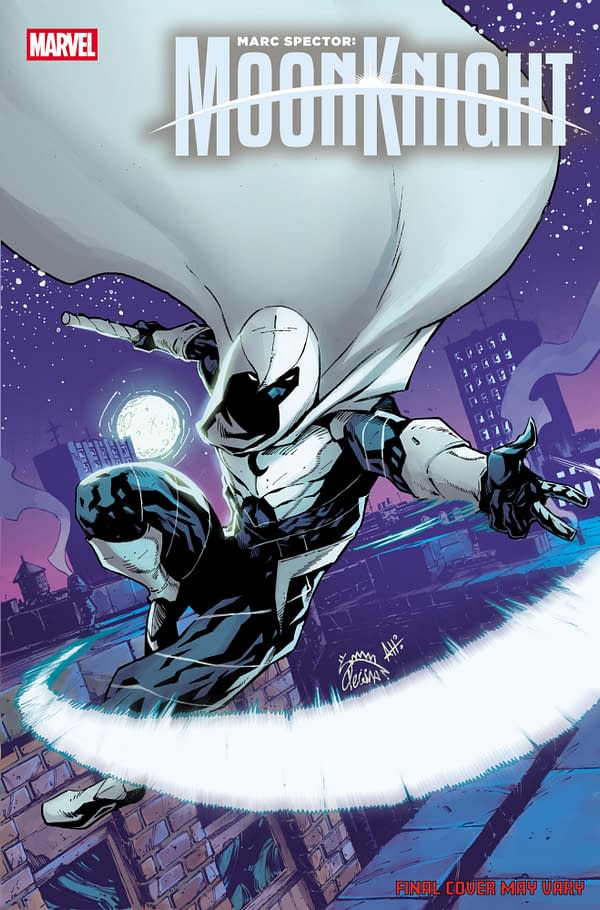 Cover image for MARC SPECTOR: MOON KNIGHT #1 RYAN STEGMAN FOIL VARIANT