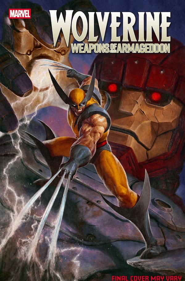 Cover image for WOLVERINE: WEAPONS OF ARMAGEDDON #1 DAVE RAPOZA VARIANT