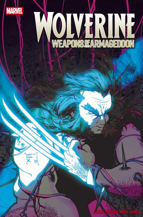 Cover image for WOLVERINE: WEAPONS OF ARMAGEDDON #1 ROSE BESCH VARIANT