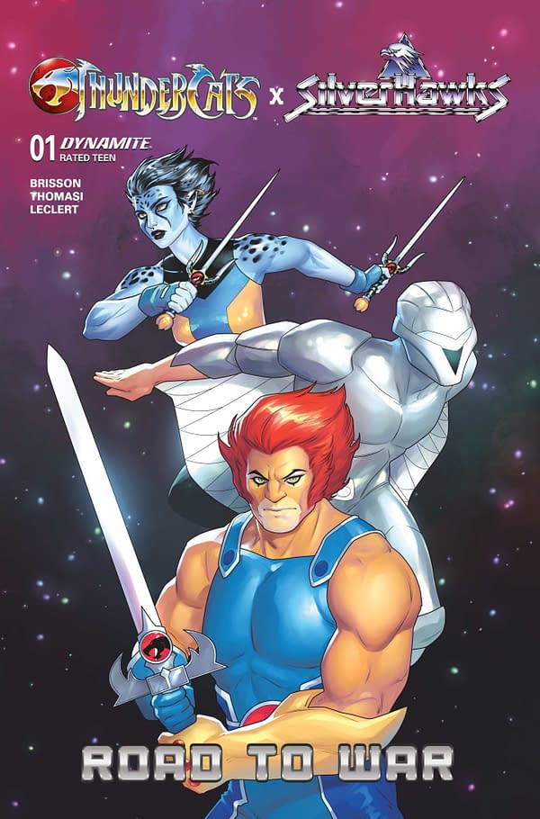 Cover image for ThunderCats x SilverHawks: Road to War #1