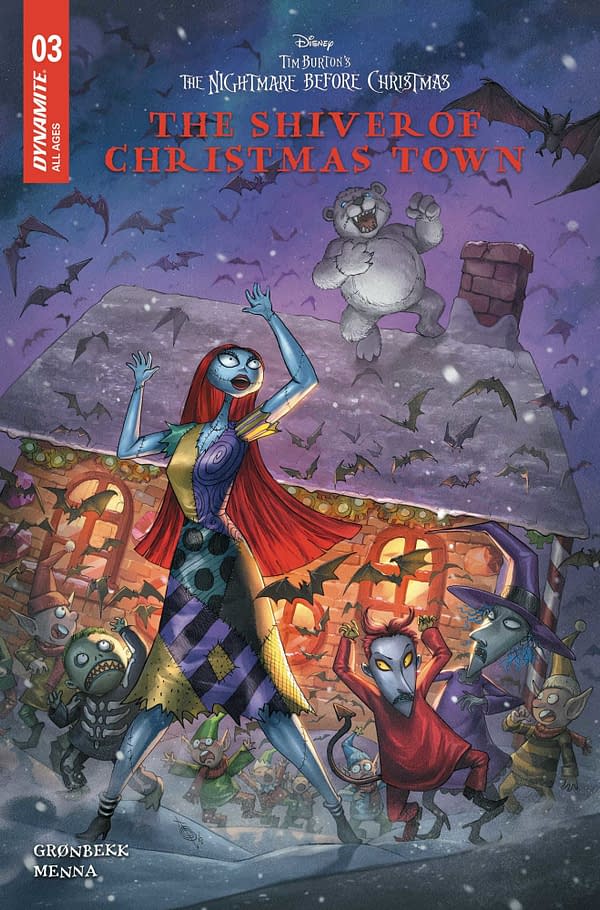 Cover image for Nightmare Before Christmas: The Shiver of Christmas Town #3