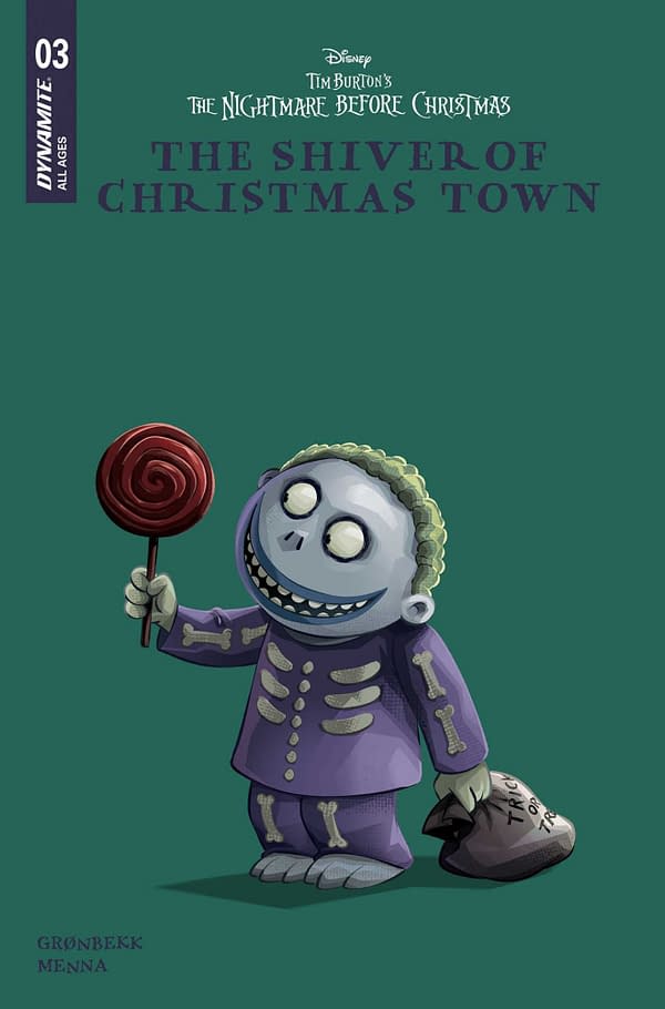 Cover image for Nightmare Before Christmas: The Shiver of Christmas Town #3