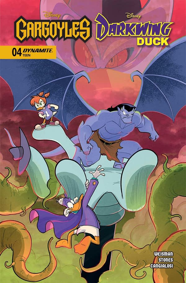 Cover image for Gargoyles/Darkwing Duck #4