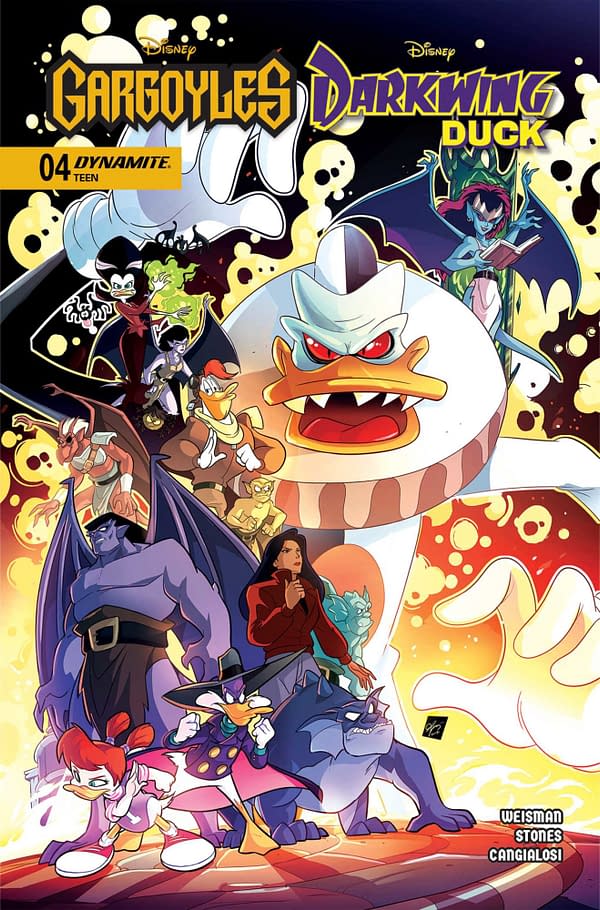 Cover image for Gargoyles/Darkwing Duck #4