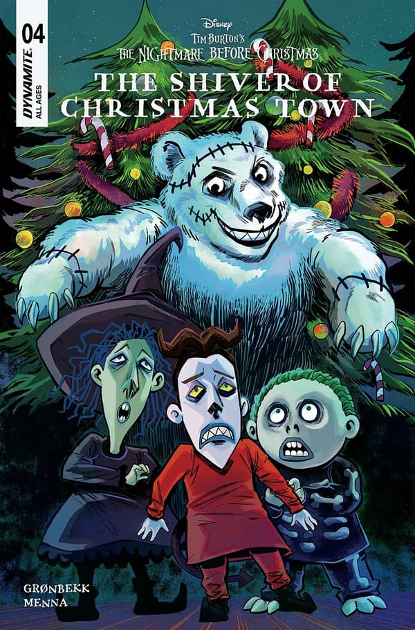 Cover image for Nightmare Before Christmas: Shiver of Christmas Town #2