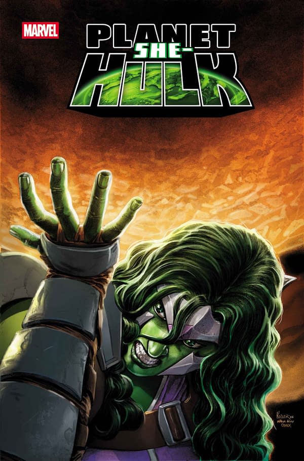 Cover image for PLANET SHE-HULK #5 AARON KUDER COVER