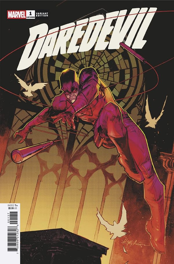 Cover image for DAREDEVIL #1 PARTHA PRATIM VARIANT