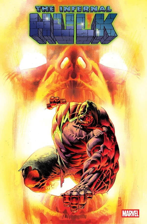 Cover image for INFERNAL HULK #5 NIC KLEIN COVER