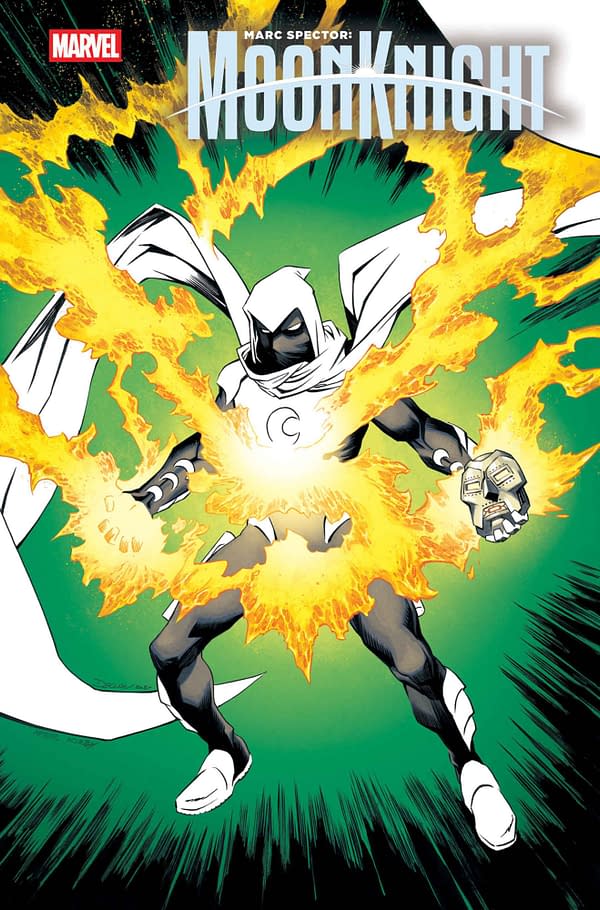 Cover image for MARC SPECTOR: MOON KNIGHT #2 DECLAN SHALVEY DOOM HOMAGE VARIANT