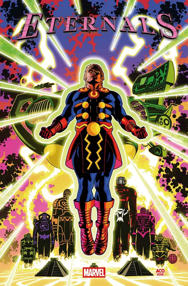 Cover image for ETERNALS 50TH ANNIVERSARY SPECIAL #1 ACO VARIANT