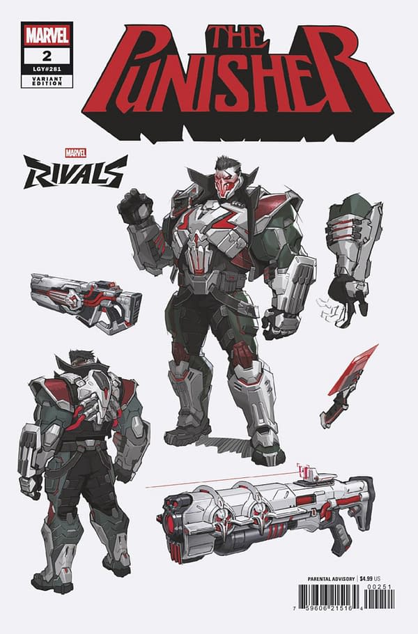 Cover image for PUNISHER #2 NETEASE GAMES MARVEL RIVALS VARIANT