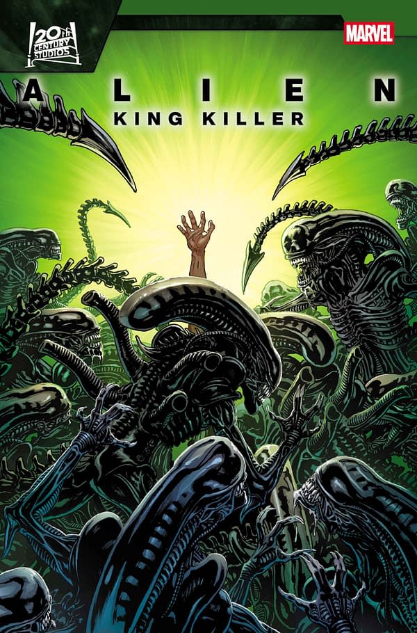 Cover image for ALIEN: KING KILLER #1 DAVID YARDIN COVER