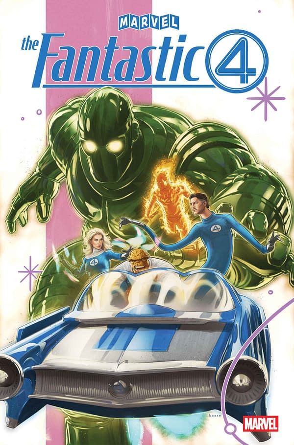 Cover image for FANTASTIC FOUR: FIRST FOES #1 KAARE ANDREWS VARIANT
