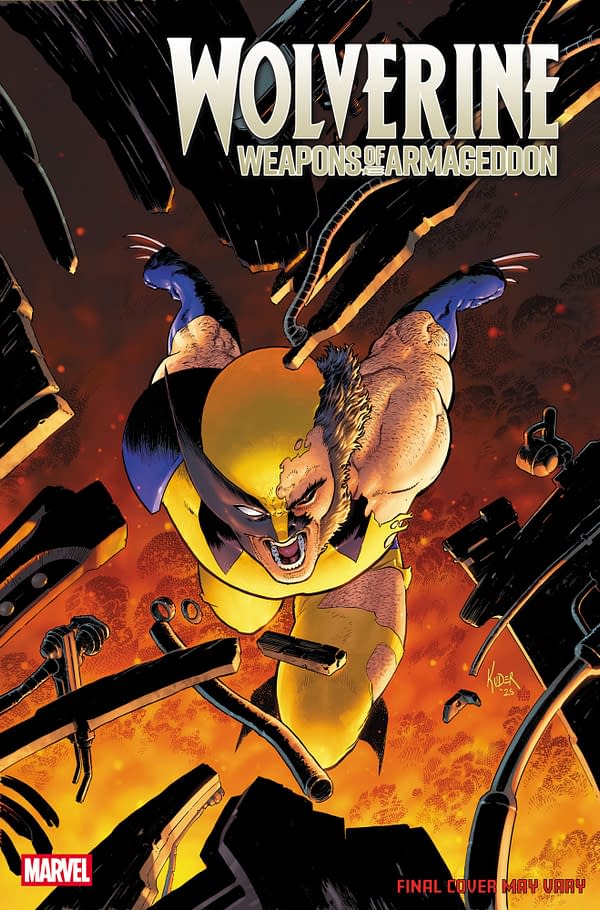 Cover image for WOLVERINE: WEAPONS OF ARMAGEDDON #2 AARON KUDER VARIANT