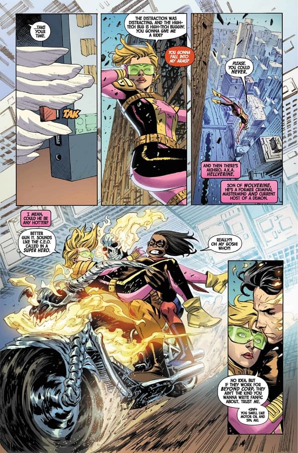 Interior preview page from INGLORIOUS X-FORCE #3 R.B. SILVA COVER