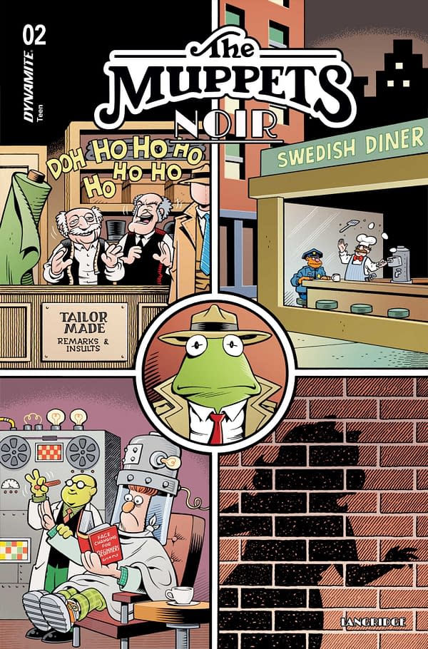 Cover image for Muppets Noir #2