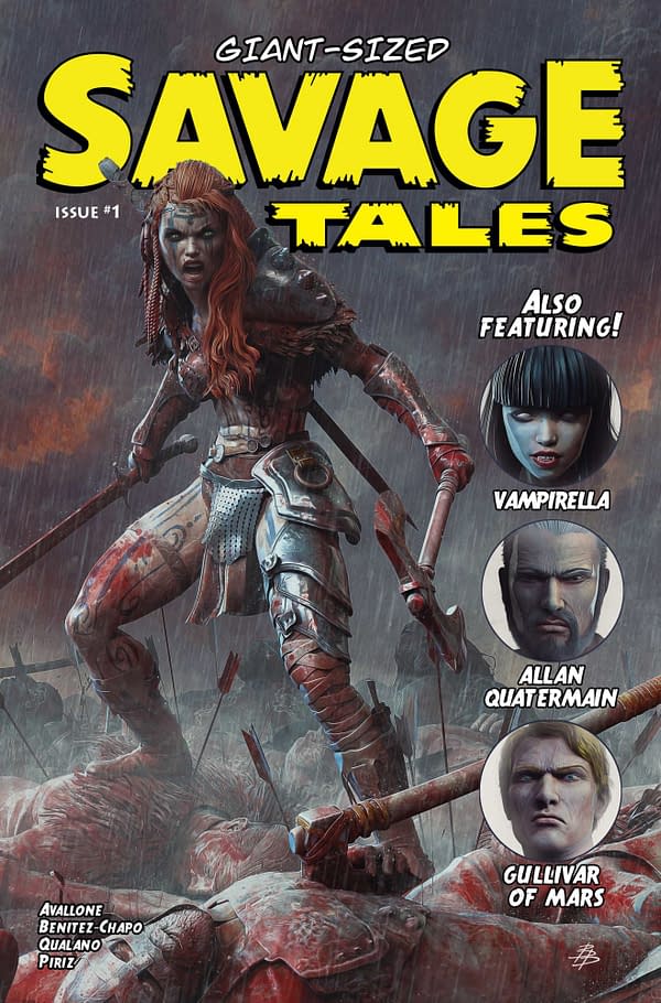 Cover image for Giant-Sized Savage Tales #1