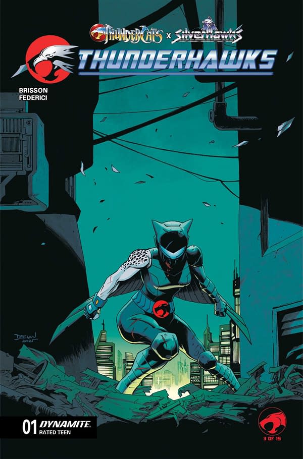 Cover image for ThunderCats x SilverHawks: ThunderHawks #1