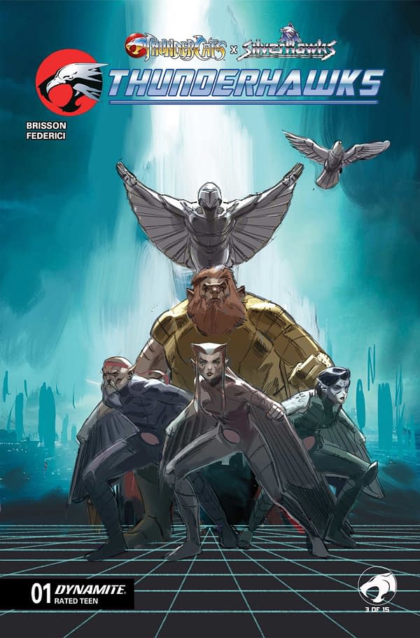 Cover image for ThunderCats x SilverHawks: ThunderHawks #1