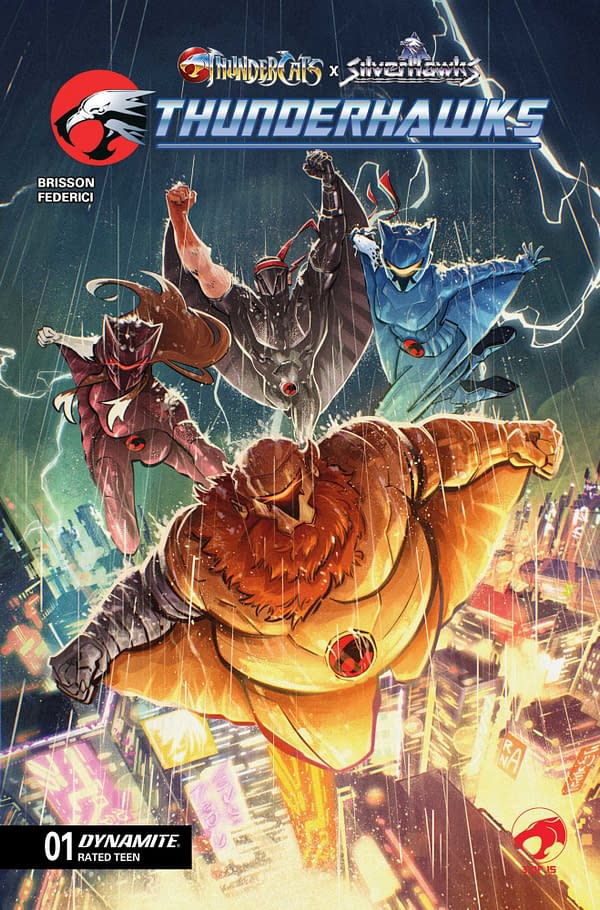 Cover image for ThunderCats x SilverHawks: ThunderHawks #1