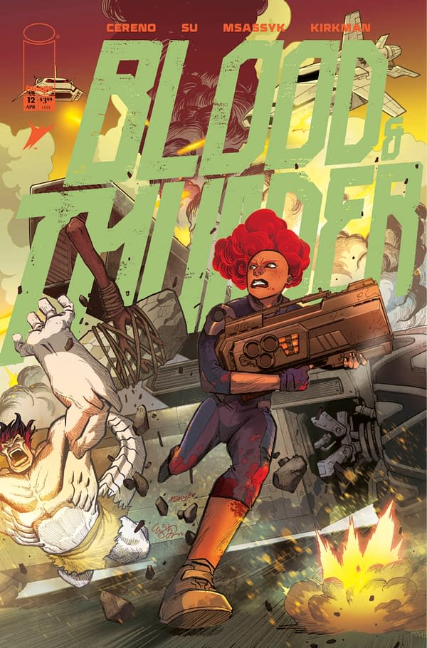 Cover image for Blood & Thunder #12