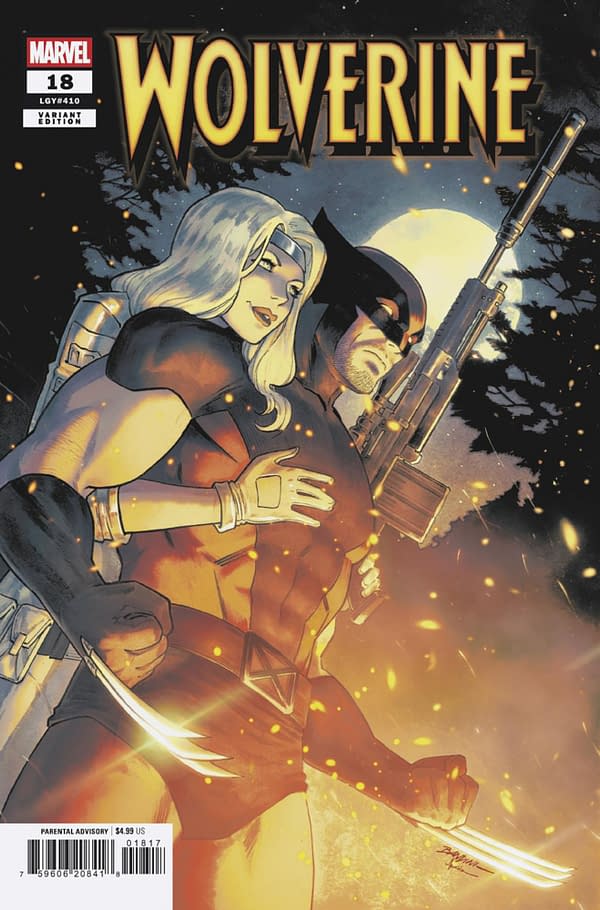 Cover image for WOLVERINE #18 MICHELE BANDINI VARIANT