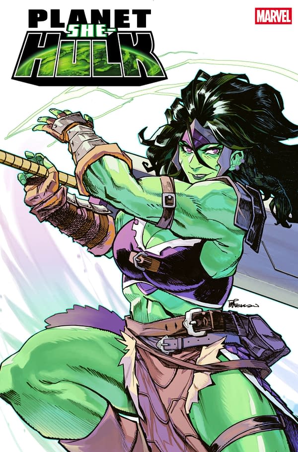 Cover image for PLANET SHE-HULK #6 MARCO FERRARI VARIANT