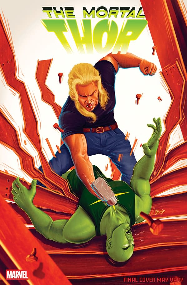 Cover image for MORTAL THOR #9 DOALY VARIANT