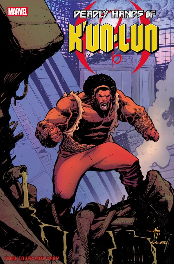 Cover image for DEADLY HANDS OF K'UN-LUN #3 ALEX LINS ULTIMATE FAREWELL VARIANT