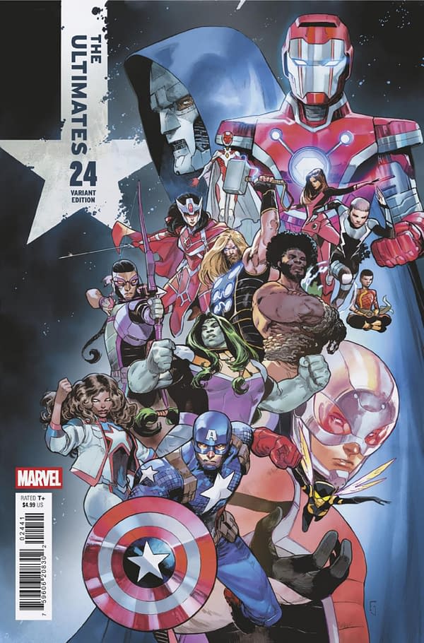 Cover image for ULTIMATES #24 JUAN FRIGERI VARIANT