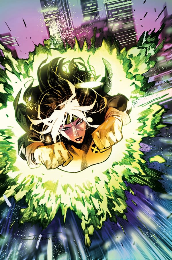 Cover image for UNCANNY X-MEN #28 DOMENICO CARBONE ROGUE VIRGIN VARIANT