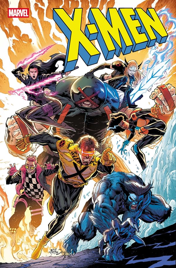 Cover image for X-MEN #30 NETHO DIAZ COVER