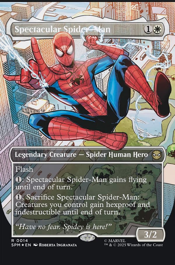 Cover image for AMAZING SPIDER-MAN #28 ROBERTA INGRANATA MAGIC: THE GATHERING VARIANT
