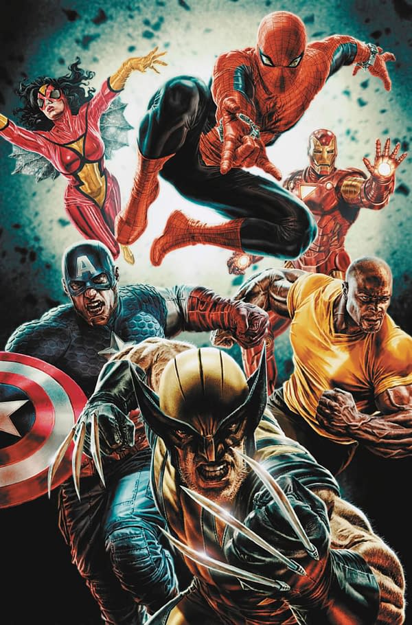Cover image for AMAZING SPIDER-MAN #29 LEE BERMEJO AMAZING VISIONS VIRGIN VARIANT