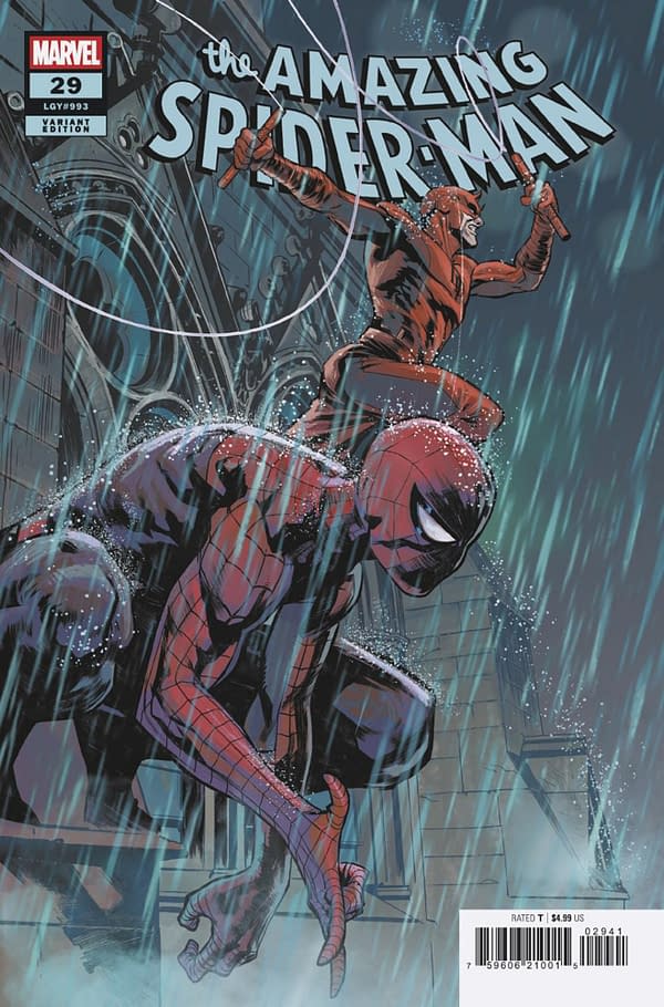 Cover image for AMAZING SPIDER-MAN #29 FRANCESCO MANNA VARIANT