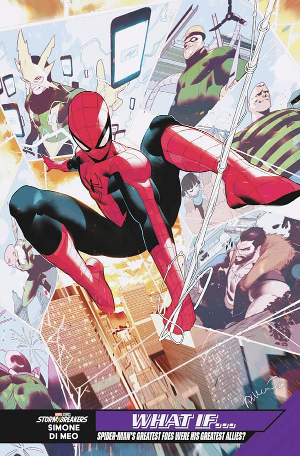 Cover image for AMAZING SPIDER-MAN #29 SIMONE DI MEO WHAT IF...? VARIANT