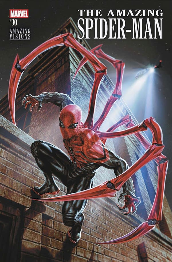 Cover image for AMAZING SPIDER-MAN #30 LEE BERMEJO AMAZING VISIONS VARIANT