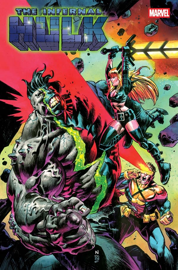Cover image for THE INFERNAL HULK #7 NIC KLEIN COVER