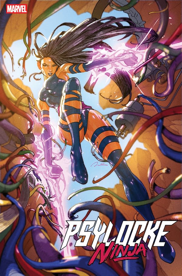 Cover image for PSYLOCKE: NINJA #5 GERALD PAREL VARIANT