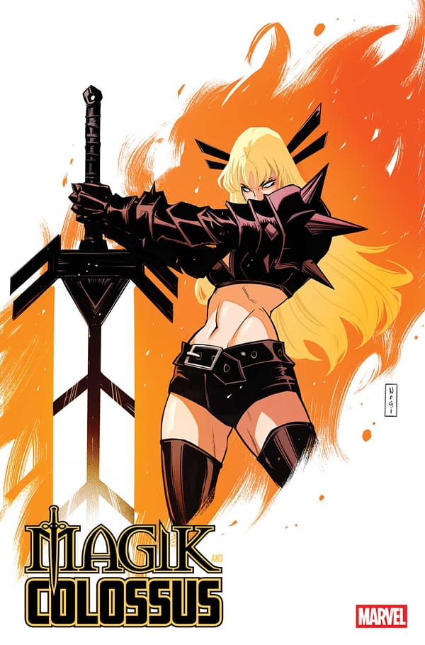 Cover image for MAGIK & COLOSSUS #4 NOGI SAN VARIANT