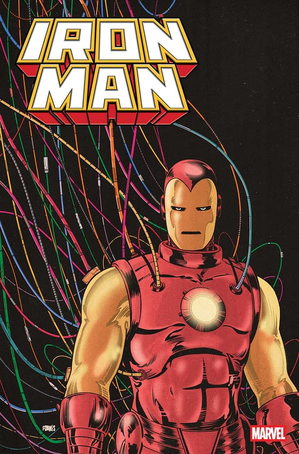 Cover image for IRON MAN #5 JORGE FORNES VARIANT