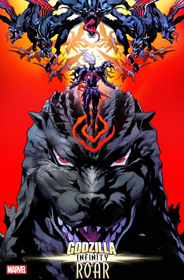 Cover image for GODZILLA: INFINITY ROAR #5 ANAND RAMCHERON VARIANT