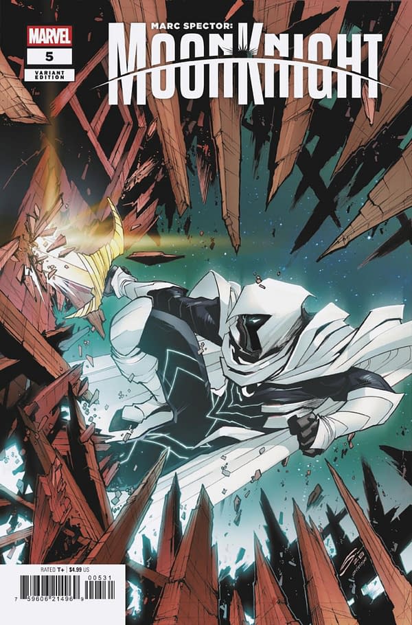 Cover image for MARC SPECTOR: MOON KNIGHT #5 GERARDO SANDOVAL VARIANT